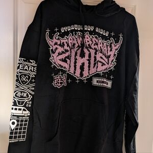 Strawberry girls band hoodie Large